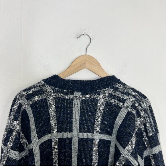 Vintage Sweater Graphix Grandpa Cardigan Size Large - Picture 5 of 11